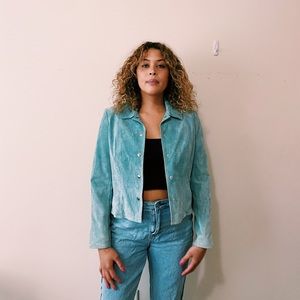 Anne Klein Suede Jacket